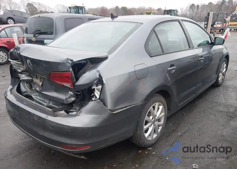 2015 Volkswagen Jetta 1.8T Se из США, поврежденный, VIN 3VWD17AJ7FM251082